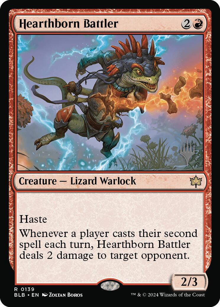 Hearthborn Battler (Promo Pack) [Bloomburrow Promos] | Eastridge Sports Cards & Games