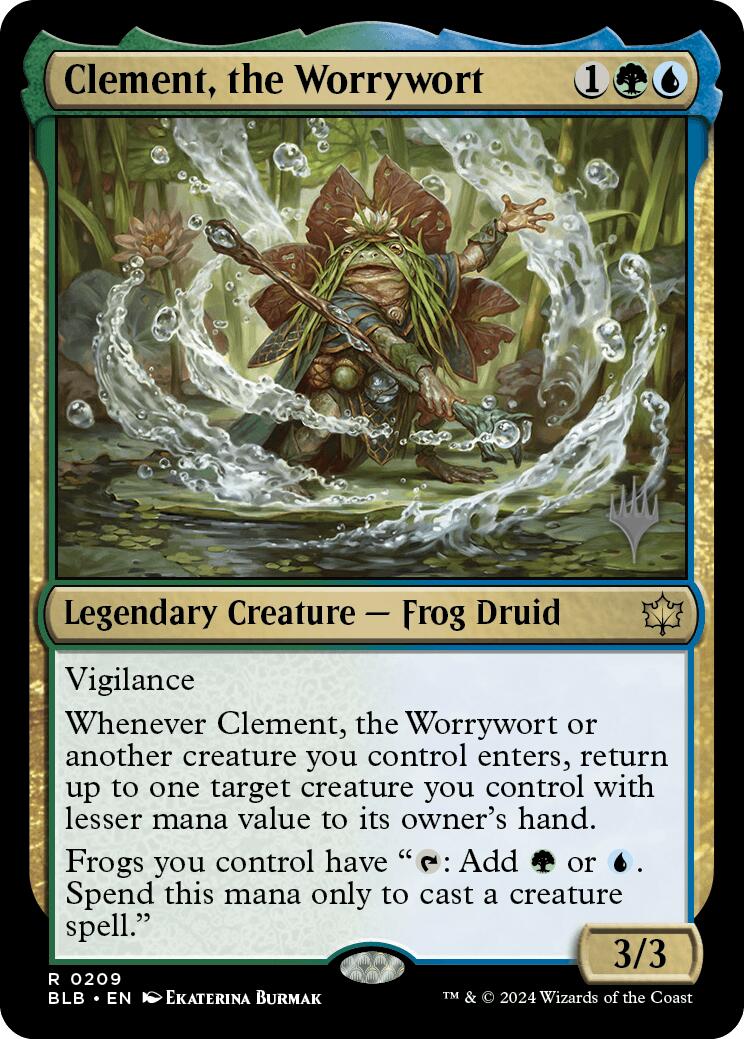 Clement, the Worrywort (Promo Pack) [Bloomburrow Promos] | Eastridge Sports Cards & Games