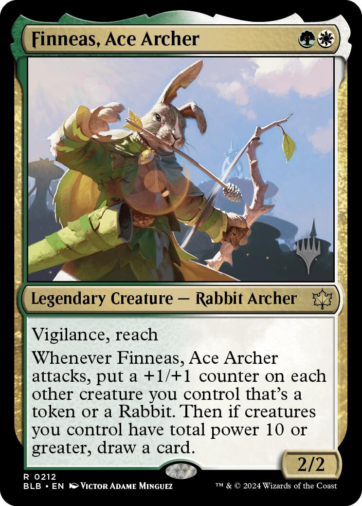 Finneas, Ace Archer (Promo Pack) [Bloomburrow Promos] | Eastridge Sports Cards & Games