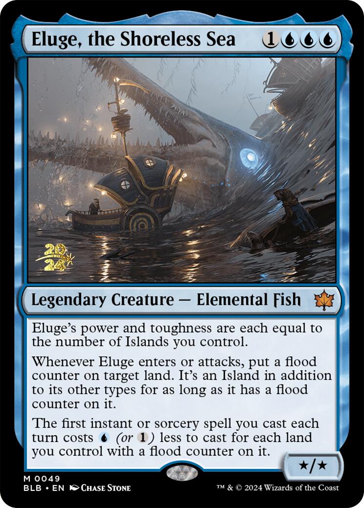 Eluge, the Shoreless Sea [Bloomburrow Prerelease Promos] | Eastridge Sports Cards & Games