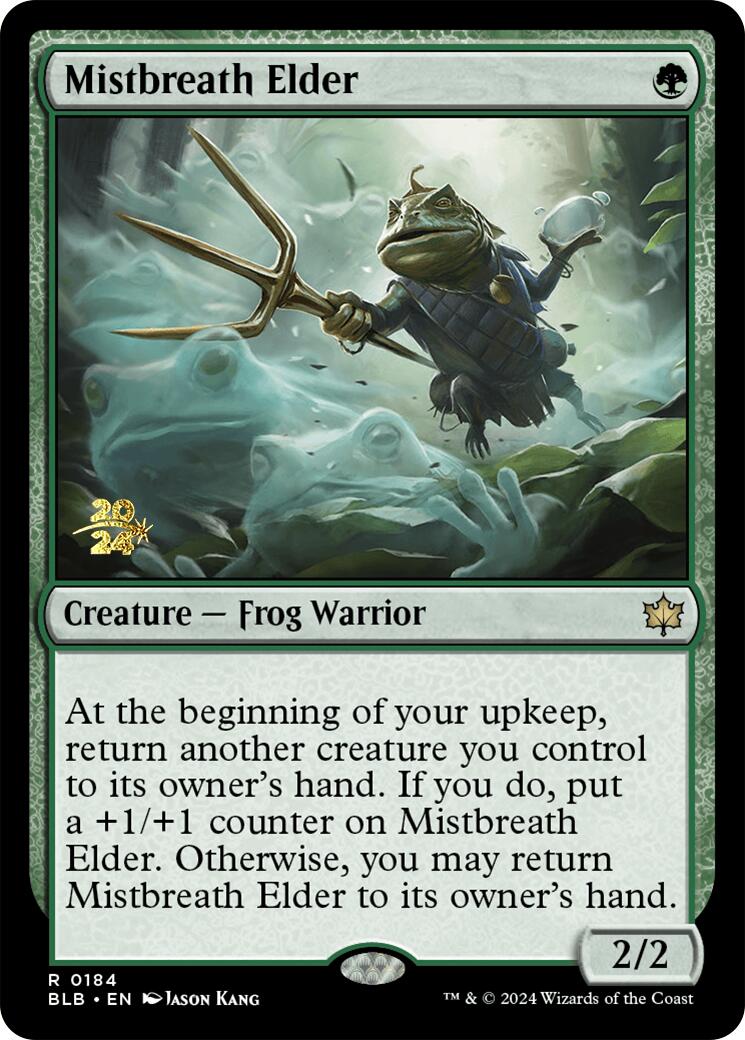 Mistbreath Elder [Bloomburrow Prerelease Promos] | Eastridge Sports Cards & Games