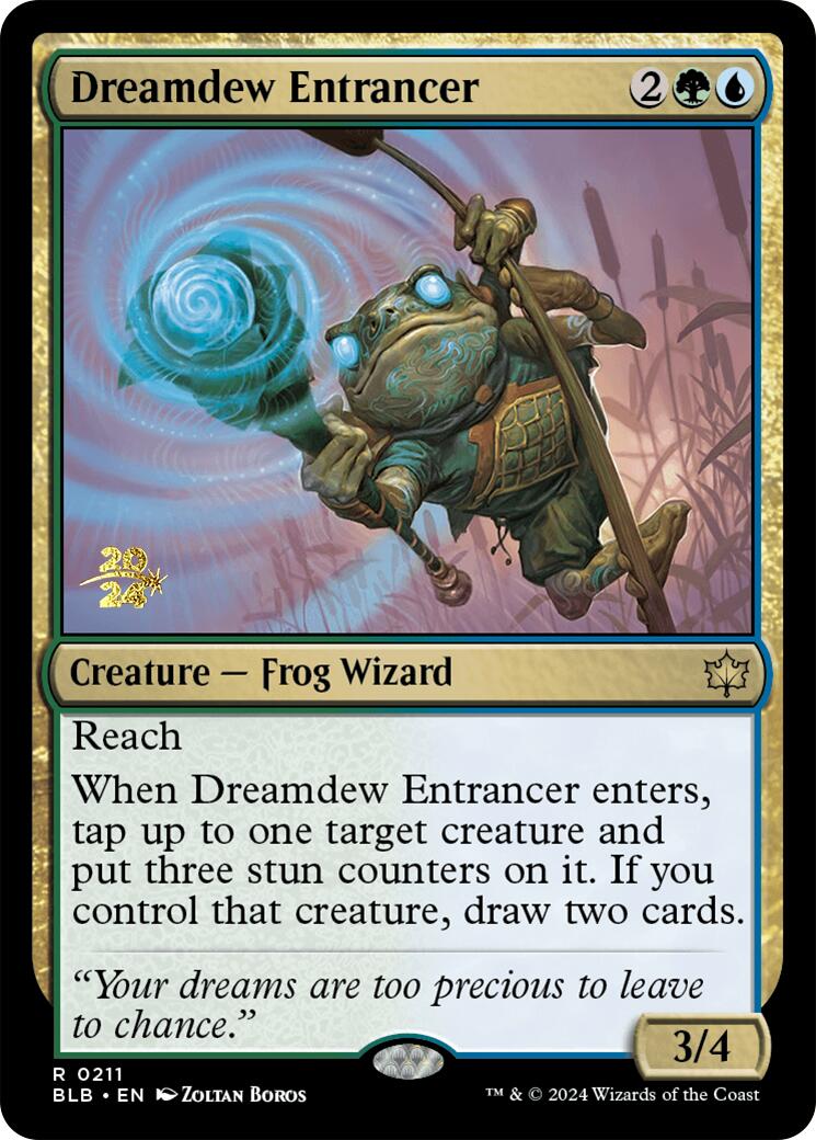 Dreamdew Entrancer [Bloomburrow Prerelease Promos] | Eastridge Sports Cards & Games