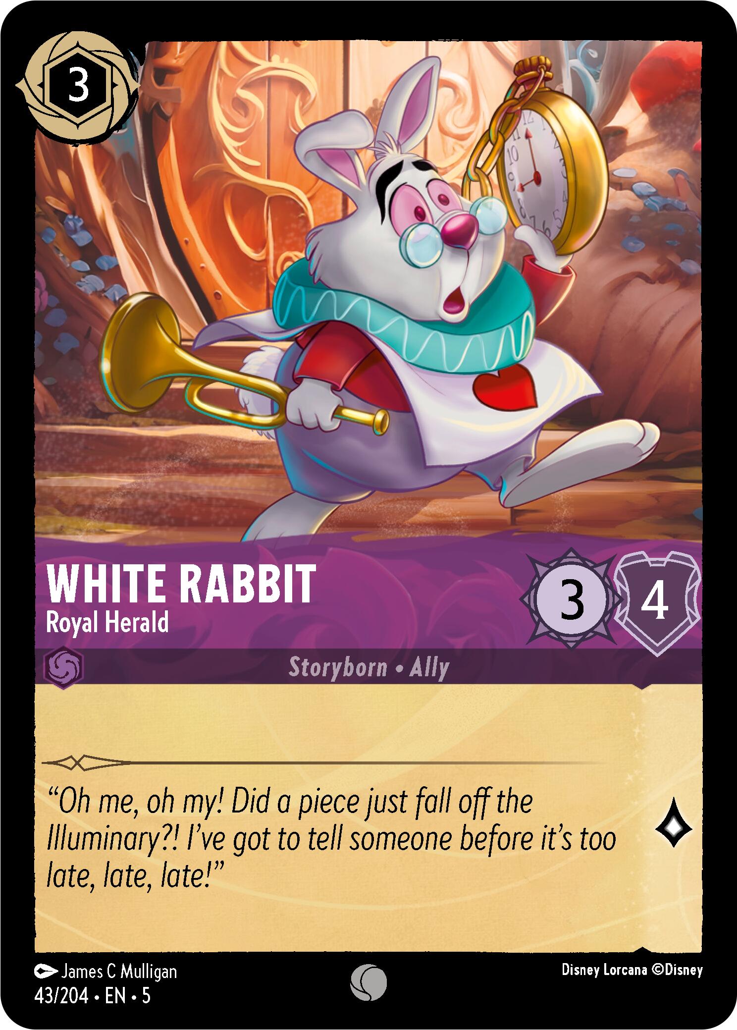 White Rabbit - Royal Herald (43/204) [Shimmering Skies] | Eastridge Sports Cards & Games