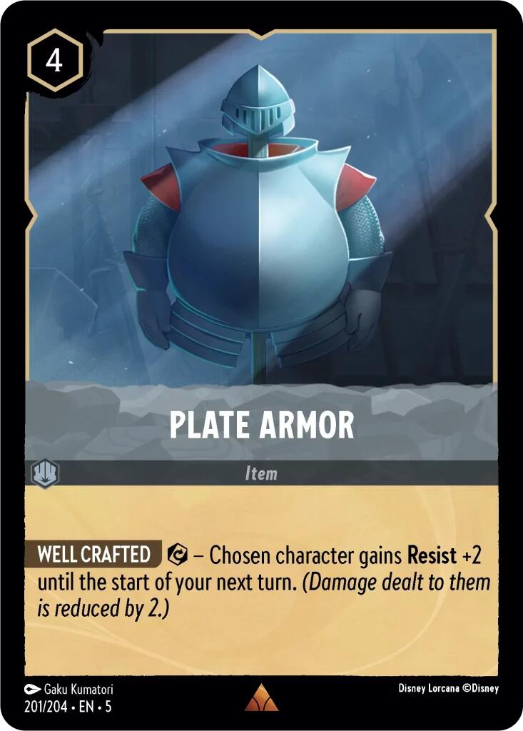 Plate Armor (201/204) [Shimmering Skies] | Eastridge Sports Cards & Games