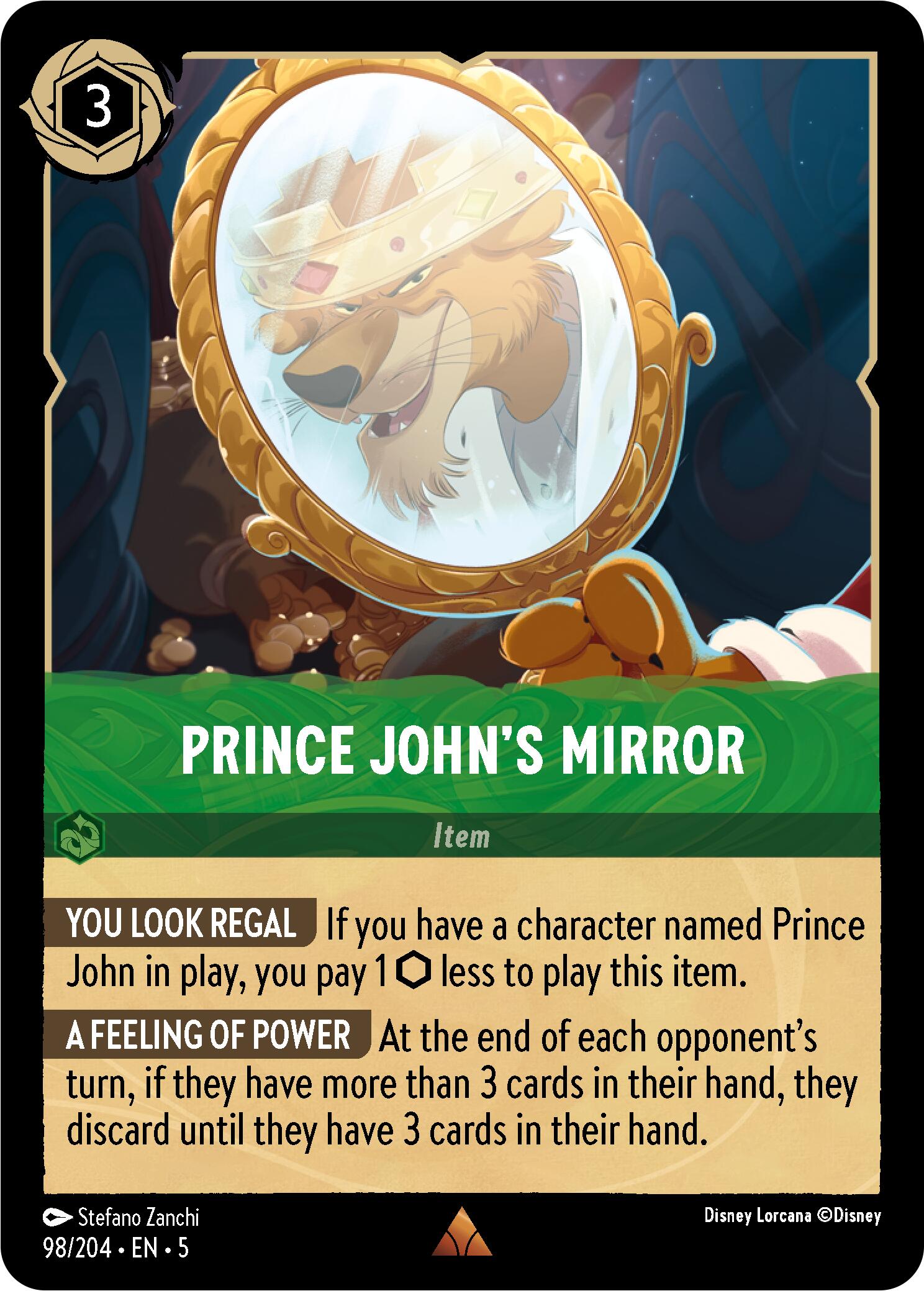 Prince John's Mirror (98/204) [Shimmering Skies] | Eastridge Sports Cards & Games
