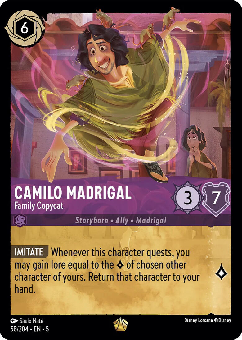 Camilo Madrigal - Family Copycat (58/204) [Shimmering Skies] | Eastridge Sports Cards & Games