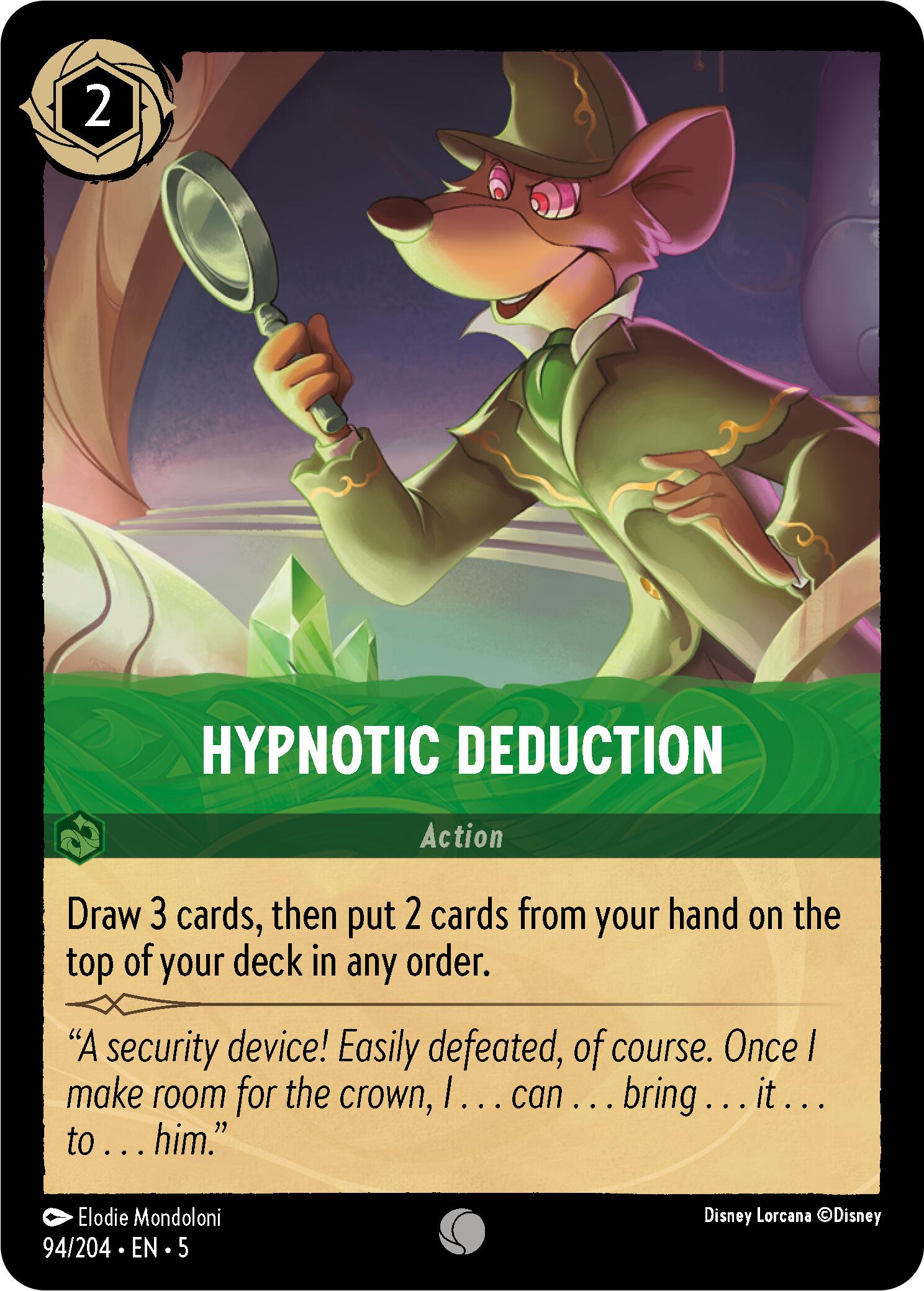 Hypnotic Deduction (94/204) [Shimmering Skies] | Eastridge Sports Cards & Games