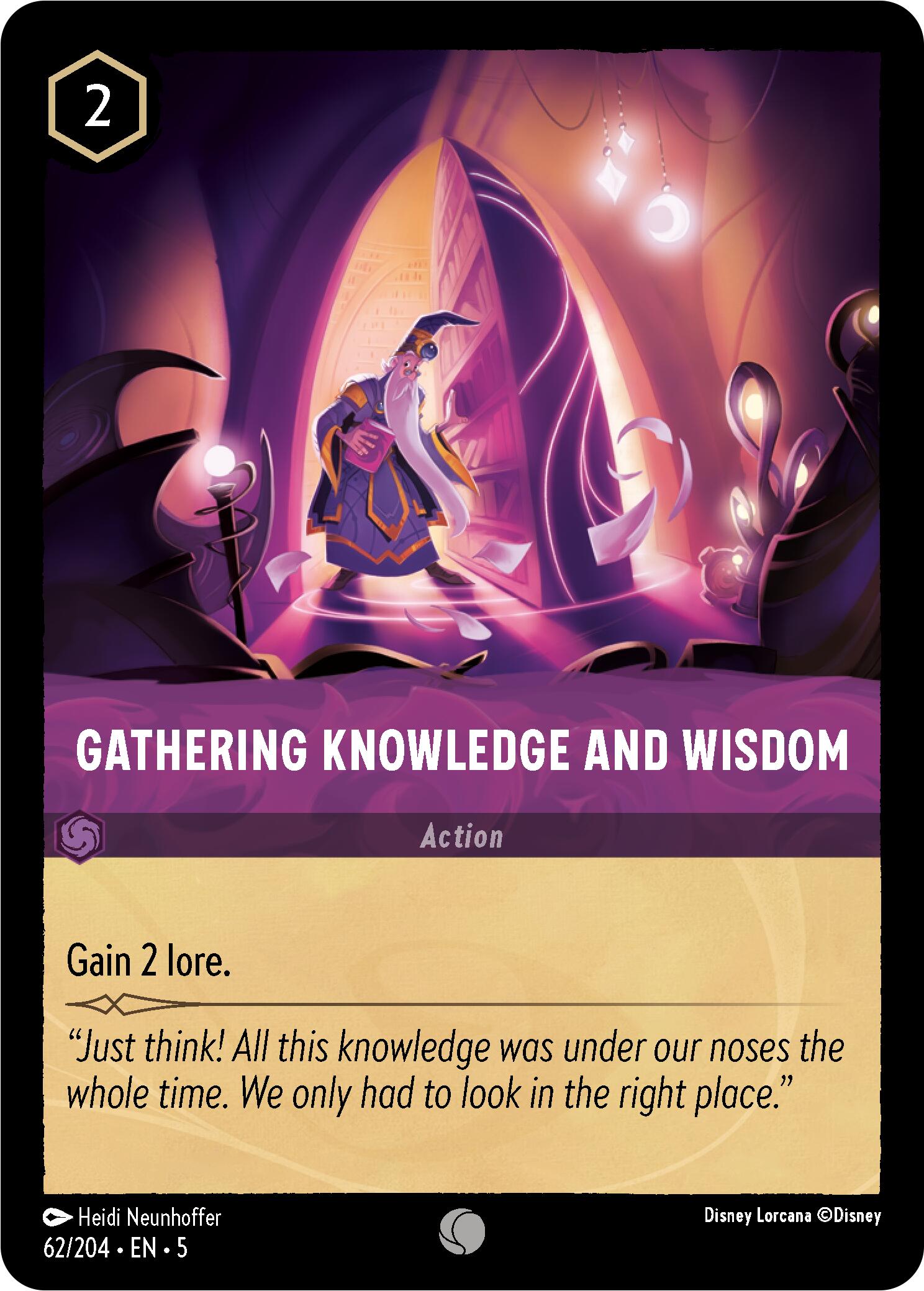 Gathering Knowledge and Wisdom (62/204) [Shimmering Skies] | Eastridge Sports Cards & Games