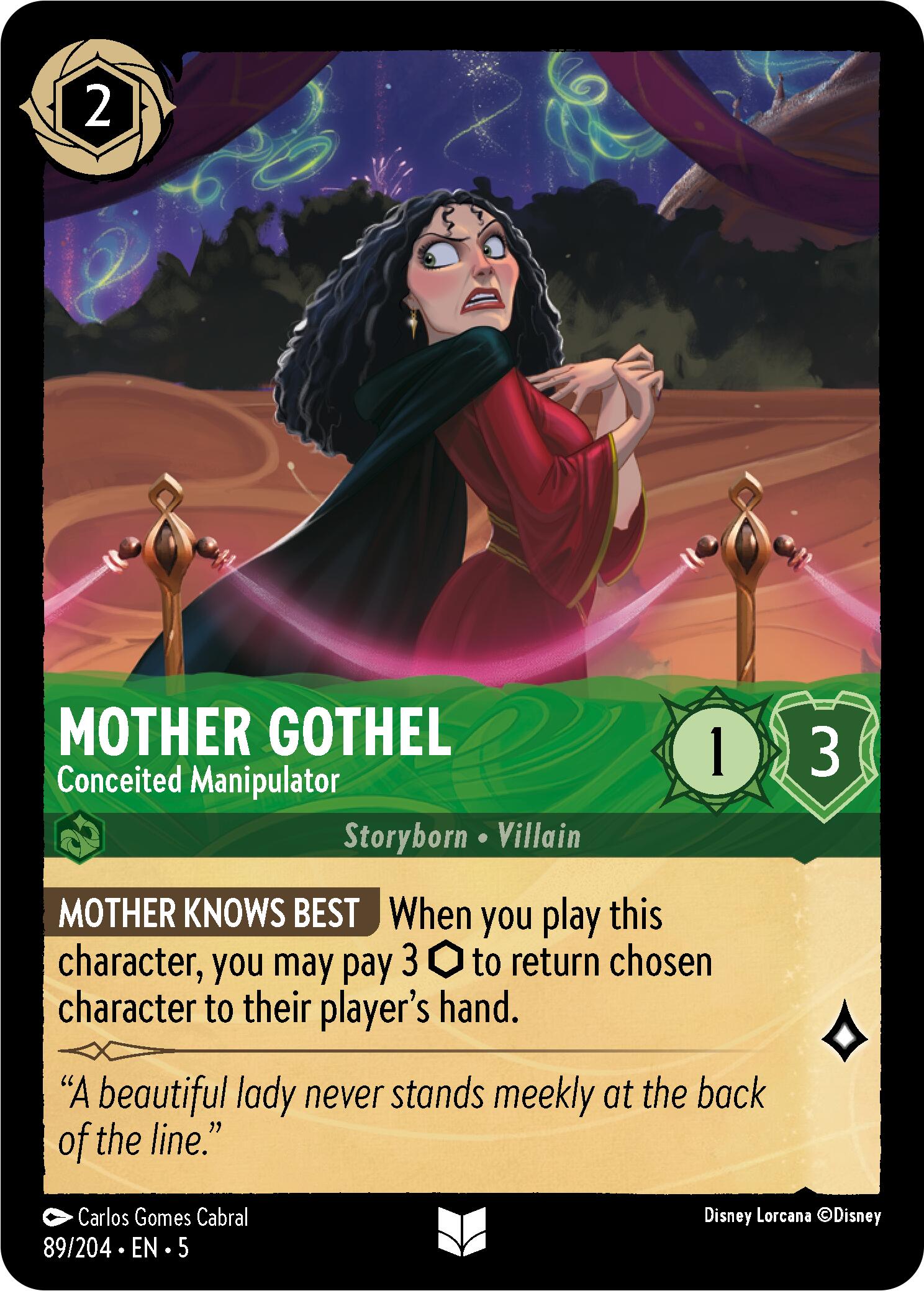 Mother Gothel - Conceited Manipulator (89/204) [Shimmering Skies] | Eastridge Sports Cards & Games