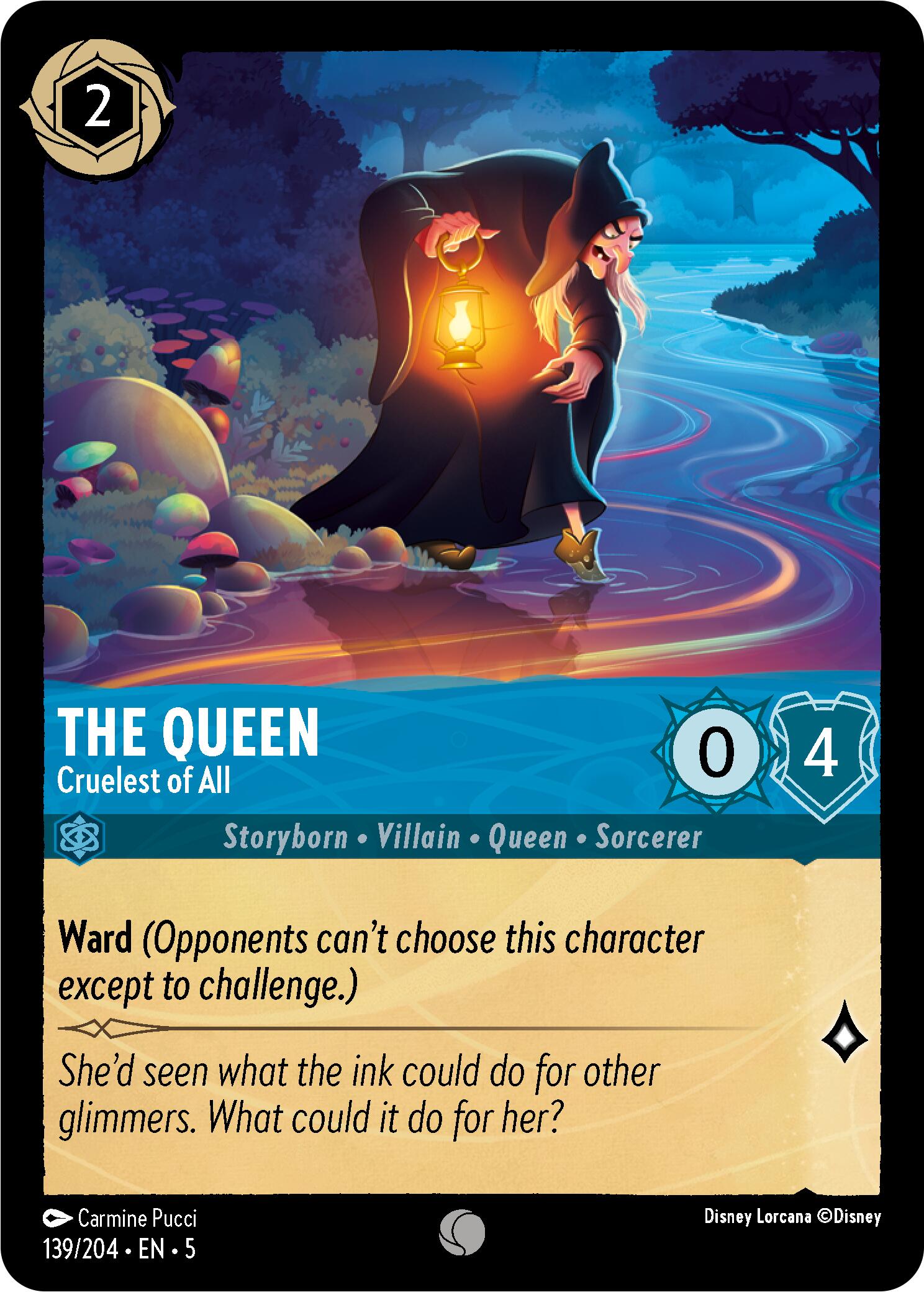 The Queen - Cruelest of All (139/204) [Shimmering Skies] | Eastridge Sports Cards & Games