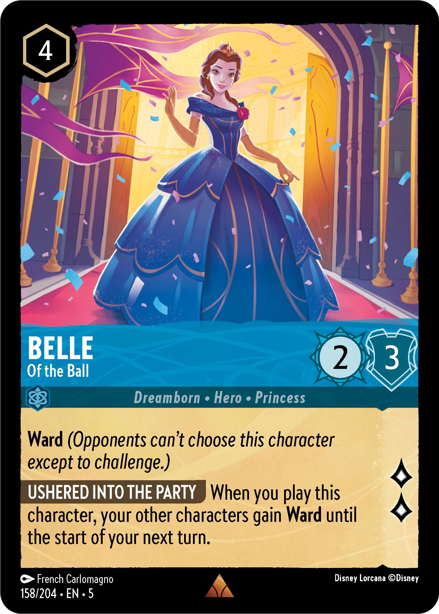 Belle - Of the Ball (158/204) [Shimmering Skies] | Eastridge Sports Cards & Games