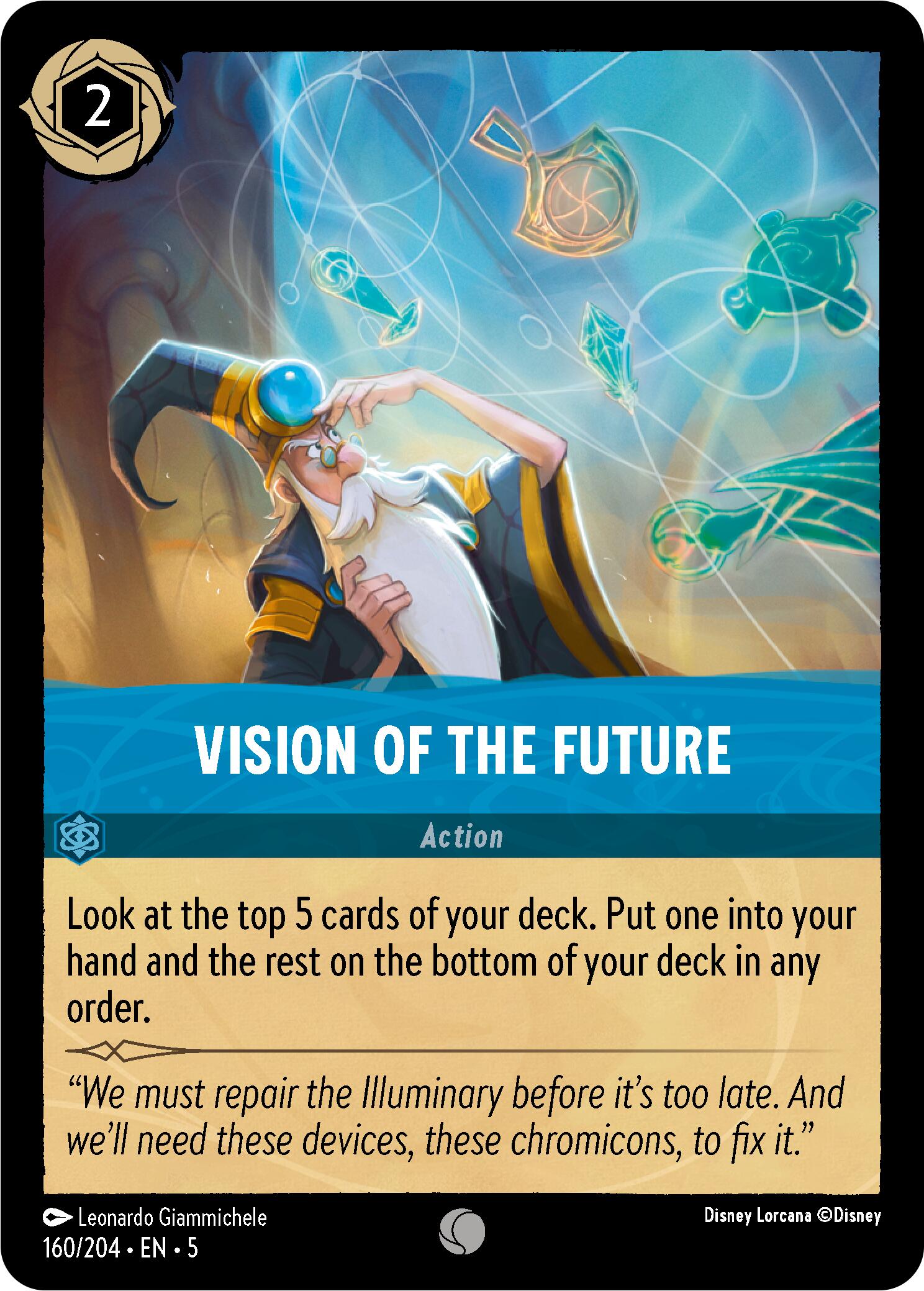 Vision of the Future (160/204) [Shimmering Skies] | Eastridge Sports Cards & Games