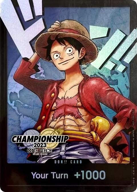 DON!! Card (Monkey.D.Luffy) (2023 World Championship Finals) [One Piece Promotion Cards] | Eastridge Sports Cards & Games