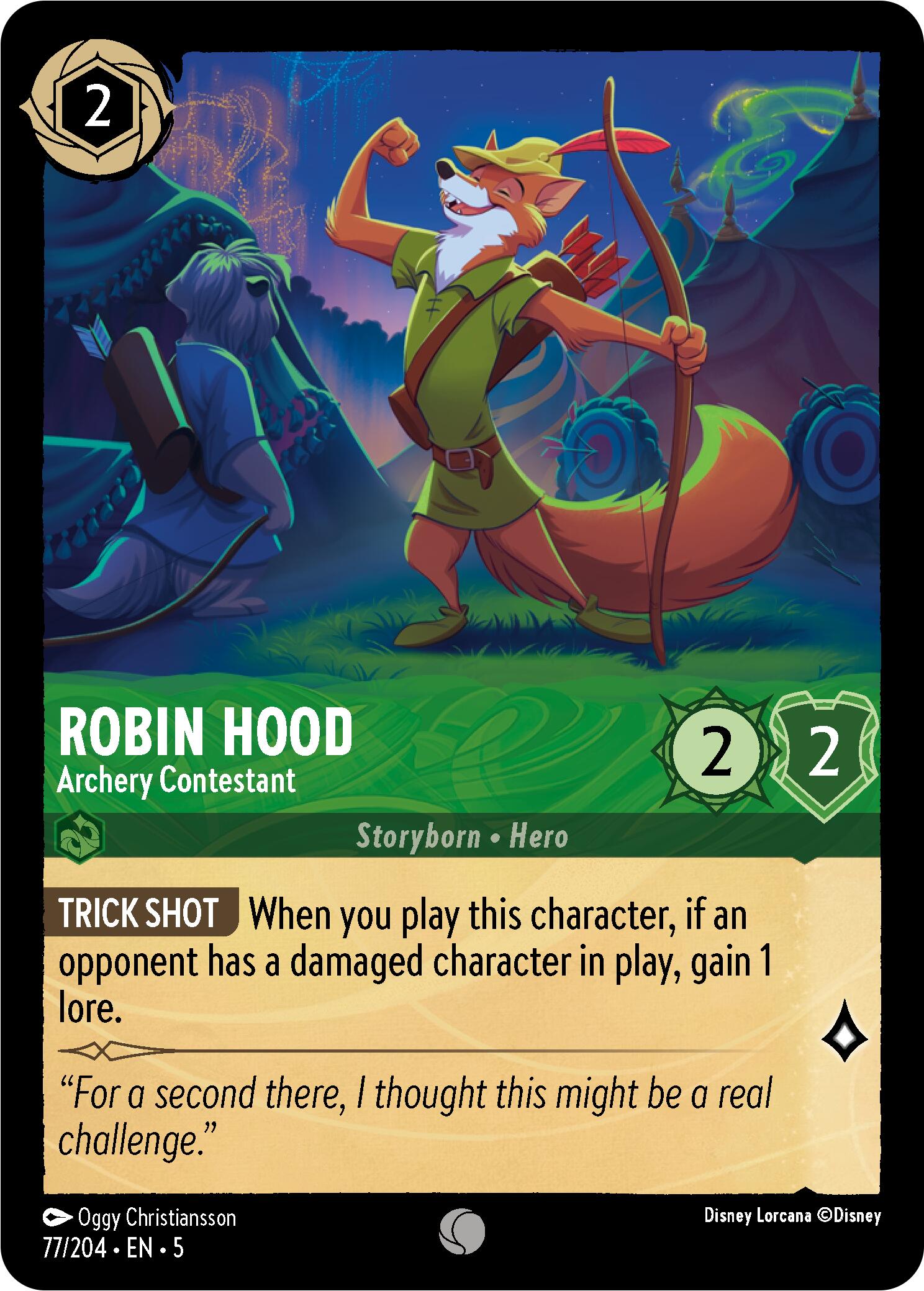 Robin Hood - Archery Contestant (77/204) [Shimmering Skies] | Eastridge Sports Cards & Games