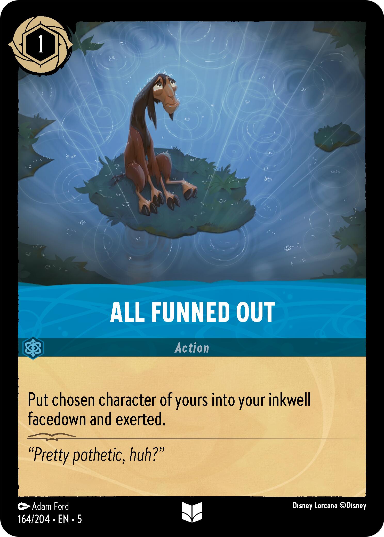 All Funned Out (164/204) [Shimmering Skies] | Eastridge Sports Cards & Games