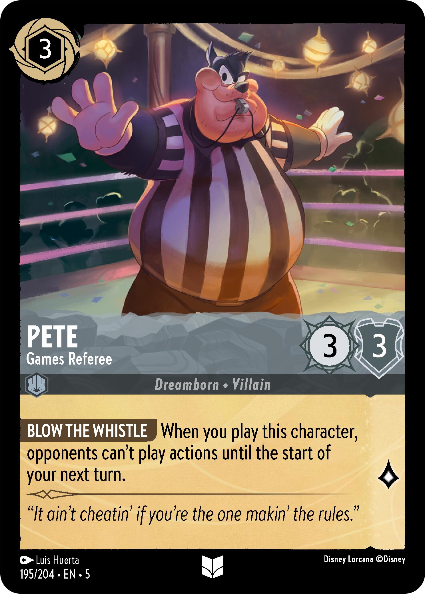 Pete - Games Referee (195/204) [Shimmering Skies] | Eastridge Sports Cards & Games