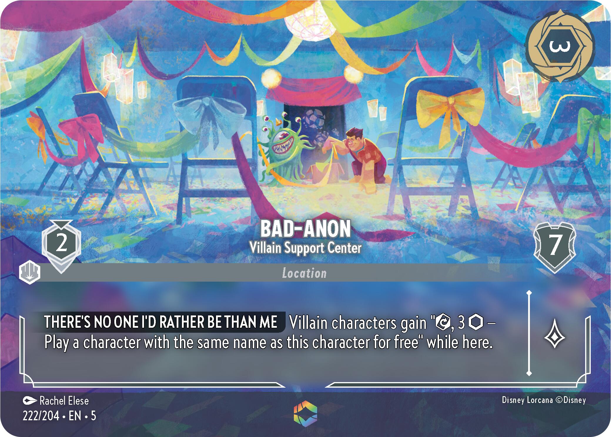 Bad-Anon - Villain Support Center (Enchanted) (222/204) [Shimmering Skies] | Eastridge Sports Cards & Games