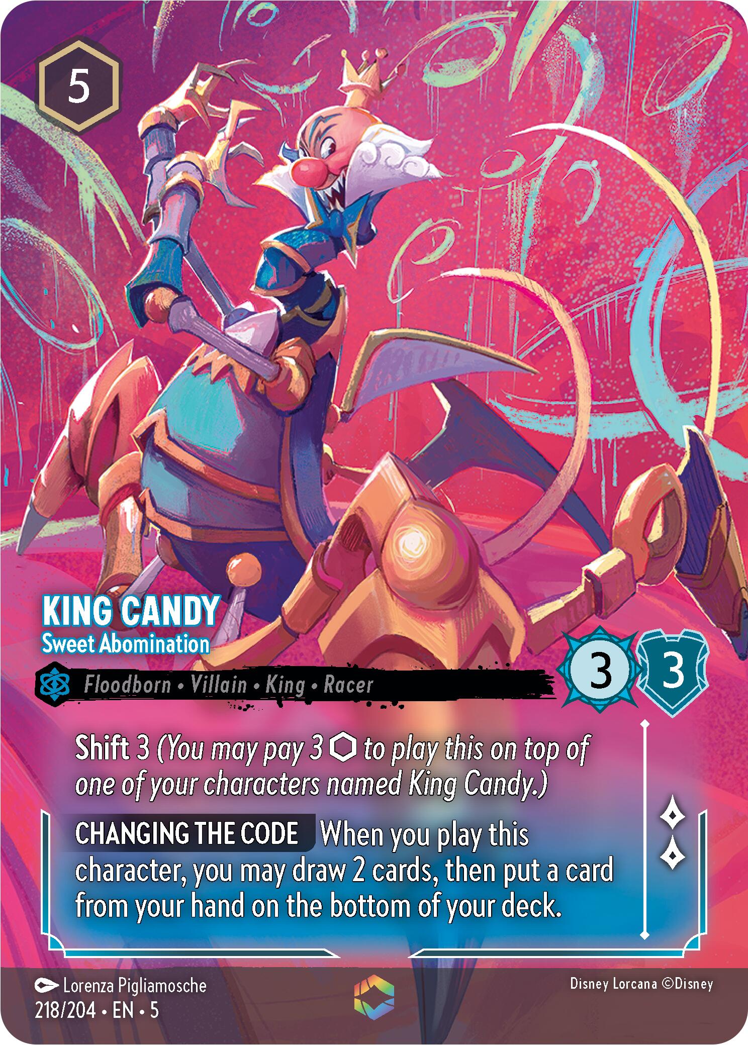 King Candy - Sweet Abomination (Enchanted) (218/204) [Shimmering Skies] | Eastridge Sports Cards & Games