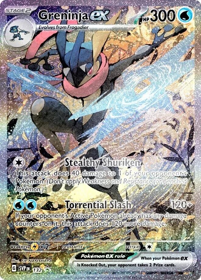 Greninja ex (132) [Scarlet & Violet: Black Star Promos] | Eastridge Sports Cards & Games