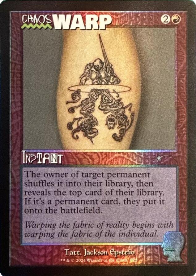 Chaos Warp (Rainbow Foil) [Secret Lair Drop Series] | Eastridge Sports Cards & Games