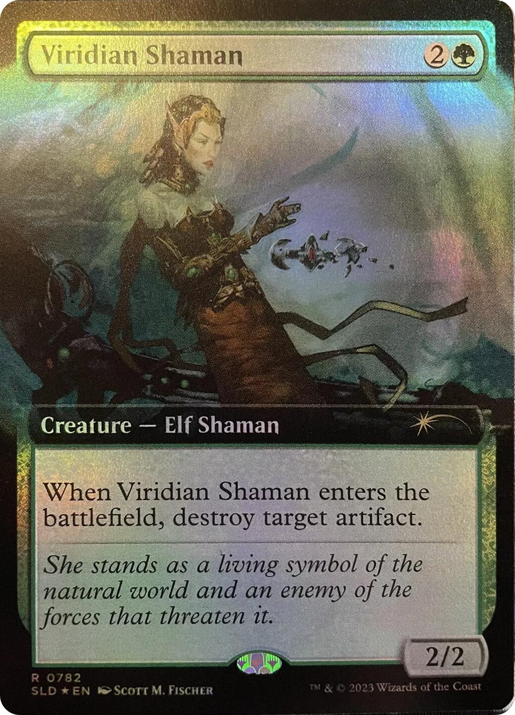 Viridian Shaman (Extended Art) [Secret Lair Drop Series] | Eastridge Sports Cards & Games