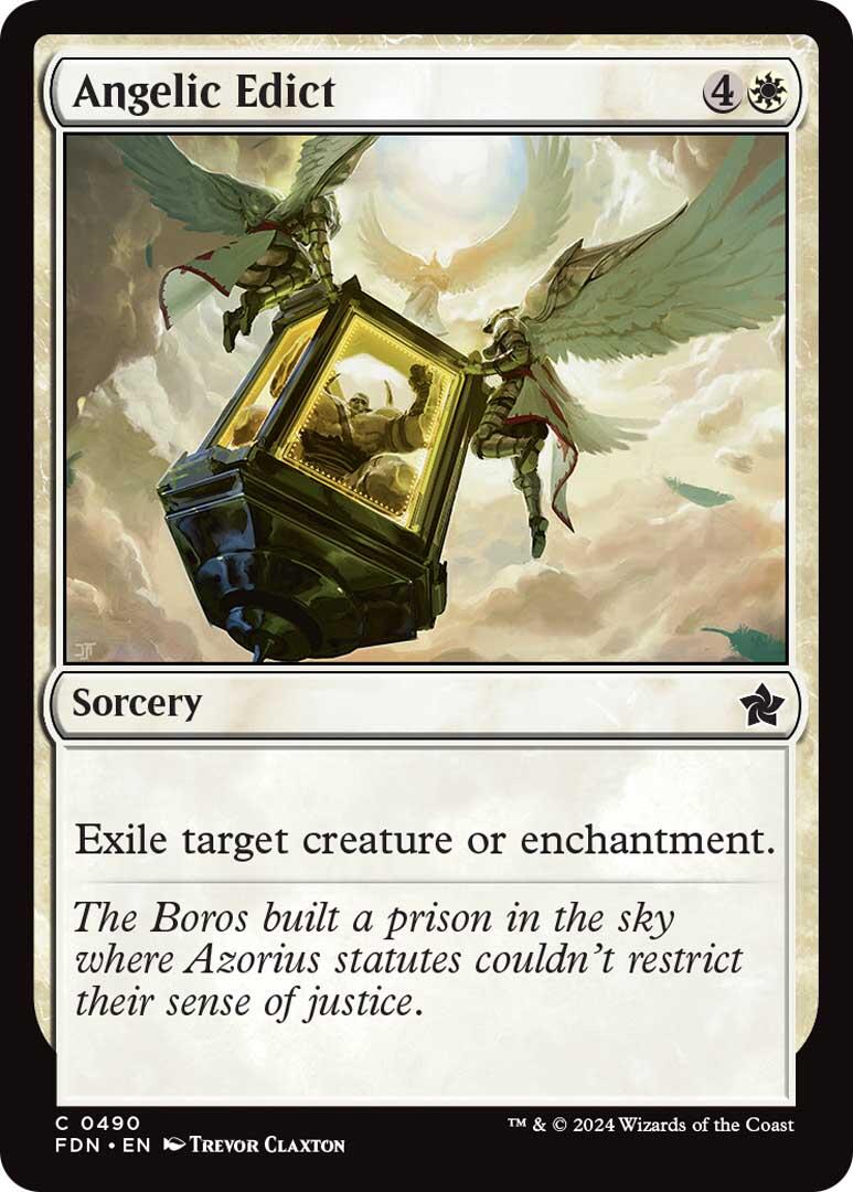 Angelic Edict [Foundations] | Eastridge Sports Cards & Games