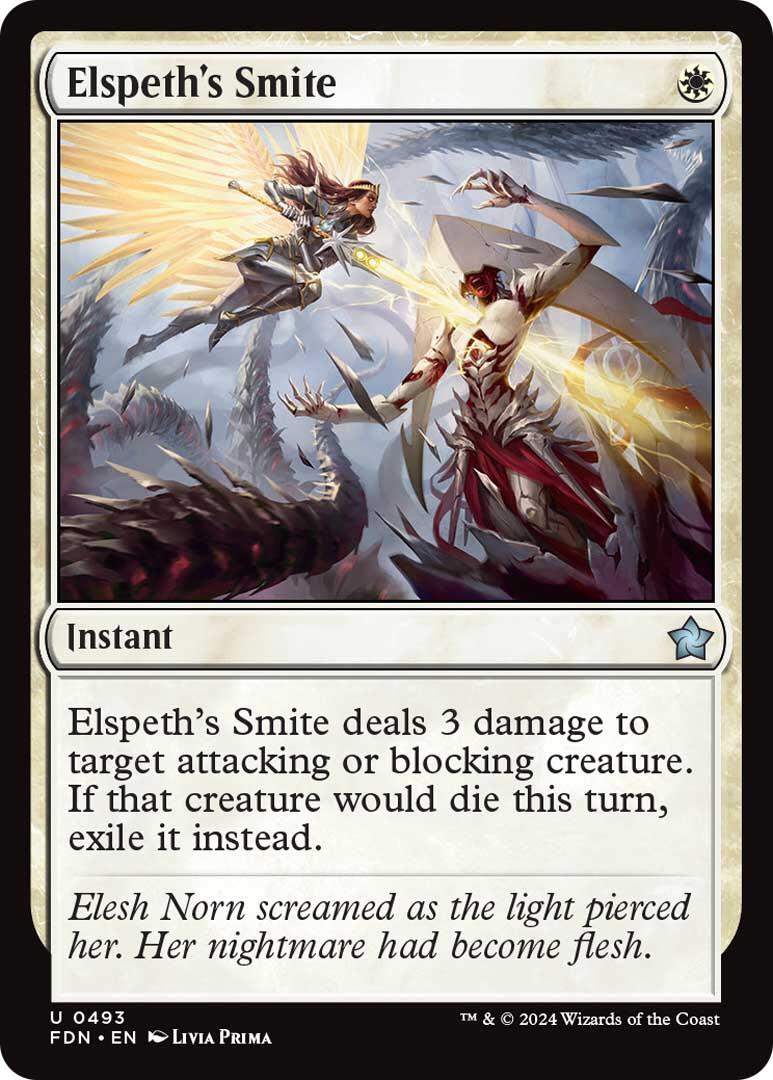 Elspeth's Smite [Foundations] | Eastridge Sports Cards & Games