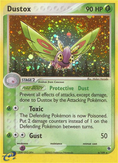 Dustox (6/109) [EX: Ruby & Sapphire] | Eastridge Sports Cards & Games