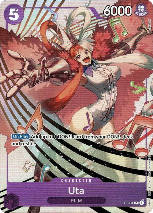 Uta (P-031) (Premium Card Collection -Uta-) [One Piece Promotion Cards] | Eastridge Sports Cards & Games