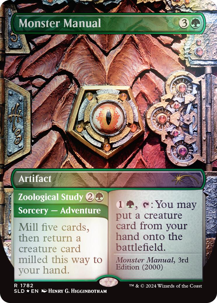 Monster Manual (Rainbow Foil) [Secret Lair Drop Series] | Eastridge Sports Cards & Games