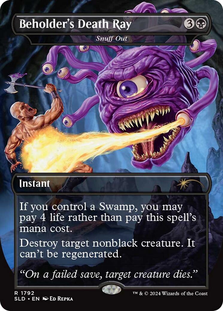 Beholder's Death Ray - Snuff Out [Secret Lair Drop Series] | Eastridge Sports Cards & Games