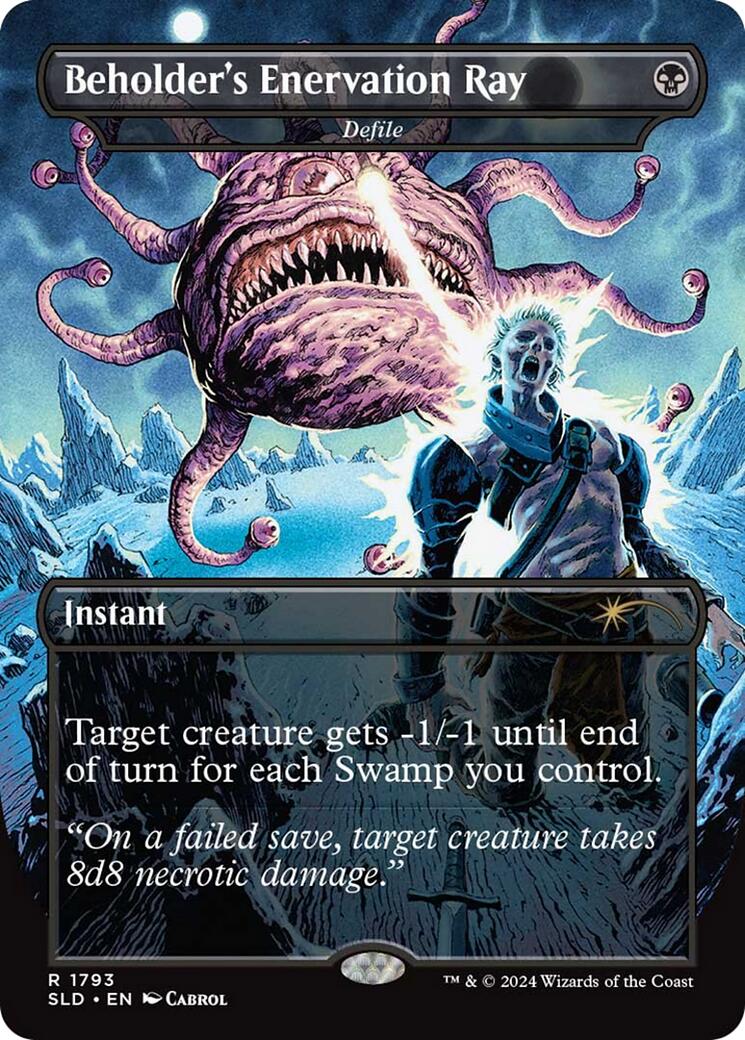 Beholder's Enervation Ray - Defile [Secret Lair Drop Series] | Eastridge Sports Cards & Games
