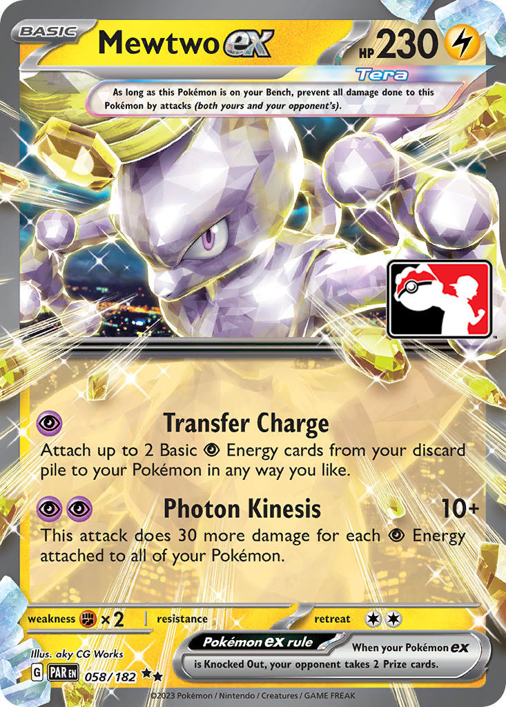 Mewtwo ex (058/182) [Prize Pack Series Five] | Eastridge Sports Cards & Games