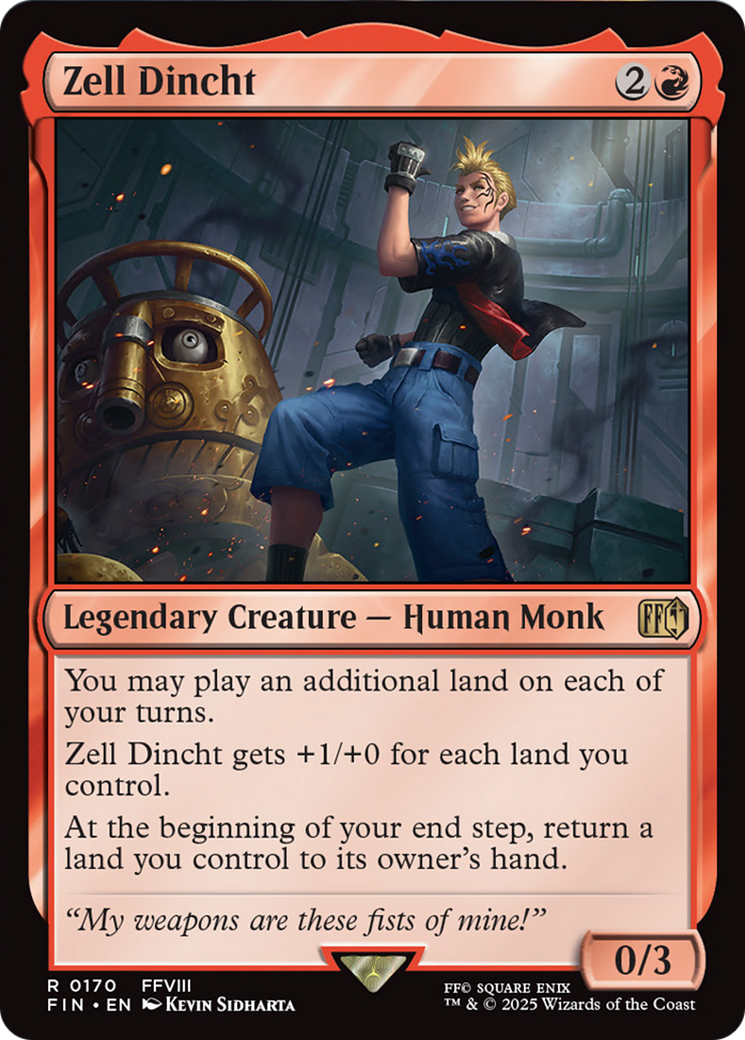 Zell Dincht [FINAL FANTASY] | Eastridge Sports Cards & Games