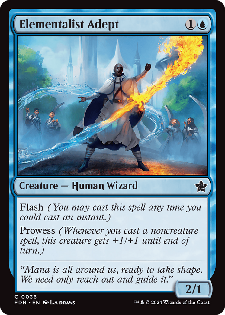 Elementalist Adept [Foundations] | Eastridge Sports Cards & Games