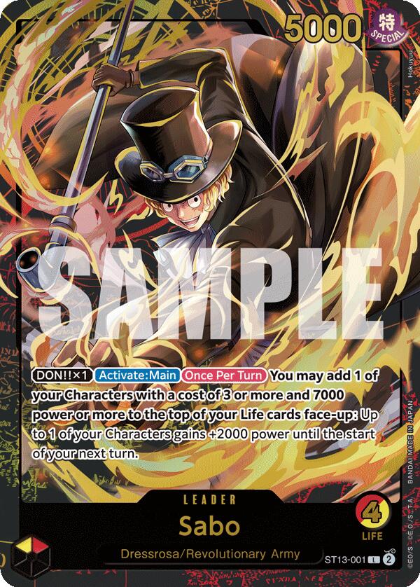 Sabo (Premium Card Collection -Leader Collection-) [One Piece Promotion Cards] | Eastridge Sports Cards & Games