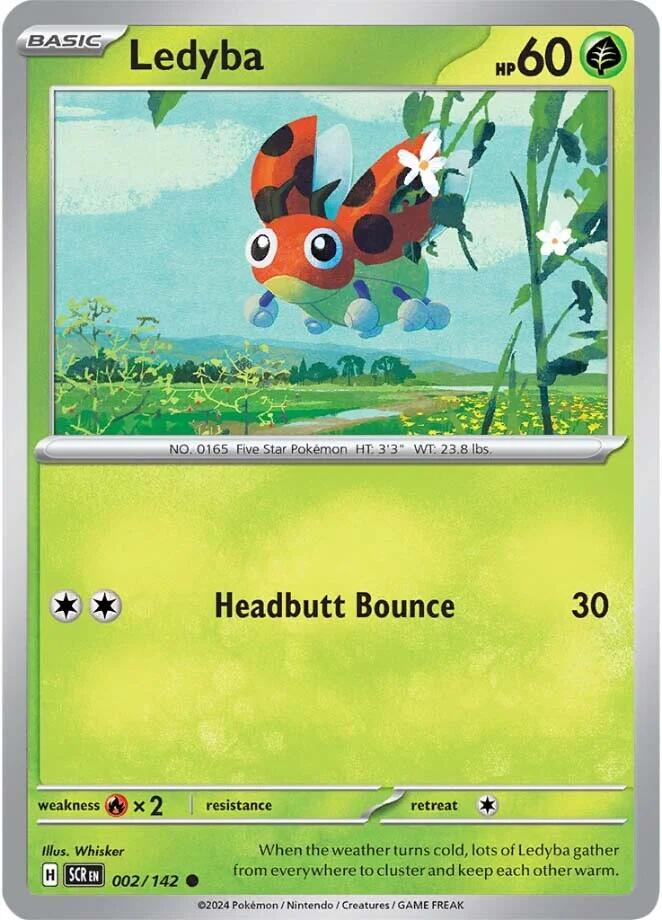Ledyba (002/142) [Scarlet & Violet: Stellar Crown] | Eastridge Sports Cards & Games