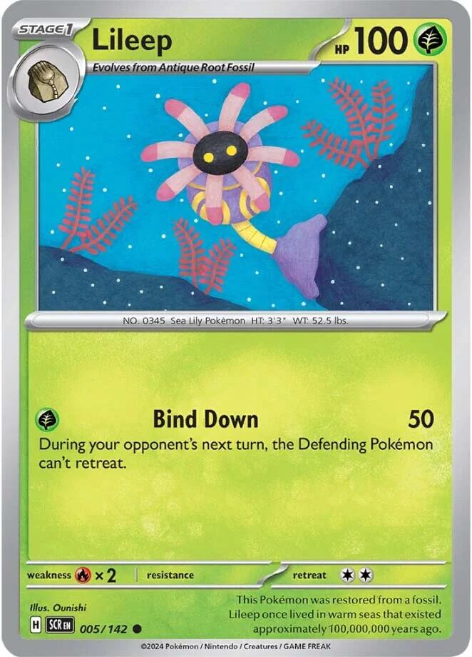Lileep (005/142) [Scarlet & Violet: Stellar Crown] | Eastridge Sports Cards & Games