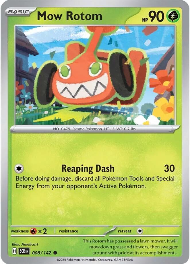 Mow Rotom (008/142) [Scarlet & Violet: Stellar Crown] | Eastridge Sports Cards & Games