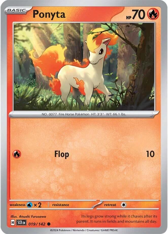 Ponyta (019/142) [Scarlet & Violet: Stellar Crown] | Eastridge Sports Cards & Games