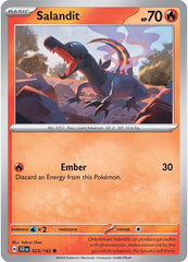 Salandit (023/142) [Scarlet & Violet: Stellar Crown] | Eastridge Sports Cards & Games