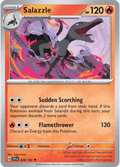 Salazzle (024/142) [Scarlet & Violet: Stellar Crown] | Eastridge Sports Cards & Games