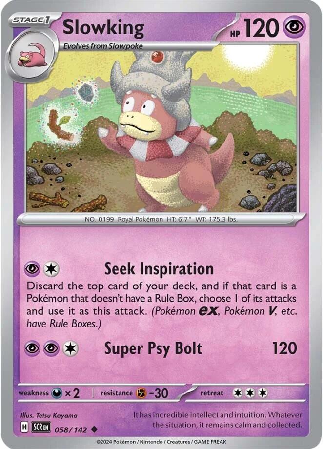 Slowking (058/142) [Scarlet & Violet: Stellar Crown] | Eastridge Sports Cards & Games