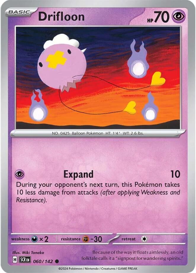 Drifloon (060/142) [Scarlet & Violet: Stellar Crown] | Eastridge Sports Cards & Games