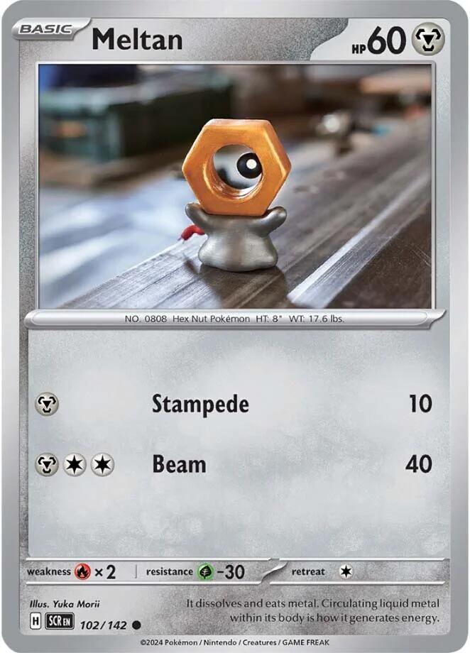 Meltan (102/142) [Scarlet & Violet: Stellar Crown] | Eastridge Sports Cards & Games