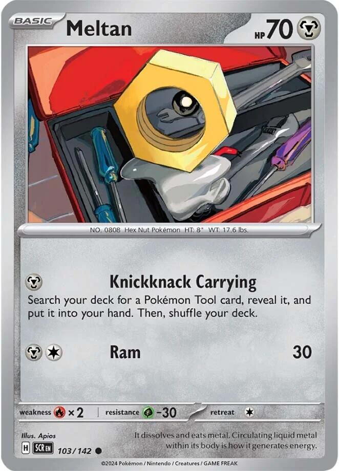 Meltan (103/142) [Scarlet & Violet: Stellar Crown] | Eastridge Sports Cards & Games