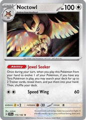 Noctowl (115/142) [Scarlet & Violet: Stellar Crown] | Eastridge Sports Cards & Games
