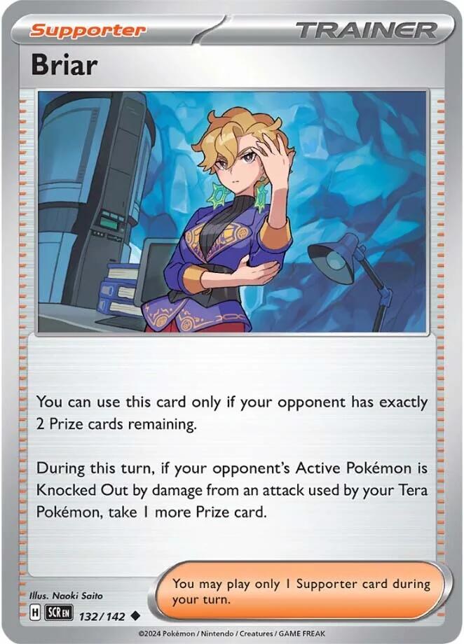 Briar (132/142) [Scarlet & Violet: Stellar Crown] | Eastridge Sports Cards & Games