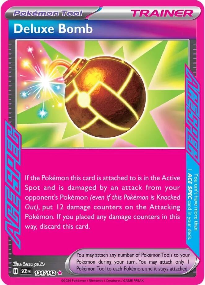 Deluxe Bomb (134/142) [Scarlet & Violet: Stellar Crown] | Eastridge Sports Cards & Games