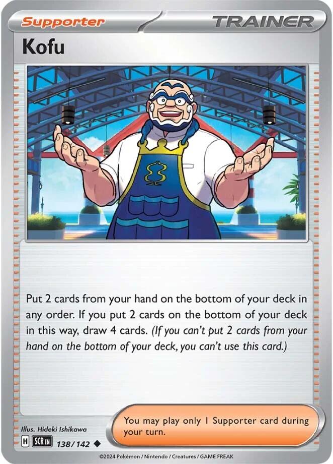 Kofu (138/142) [Scarlet & Violet: Stellar Crown] | Eastridge Sports Cards & Games